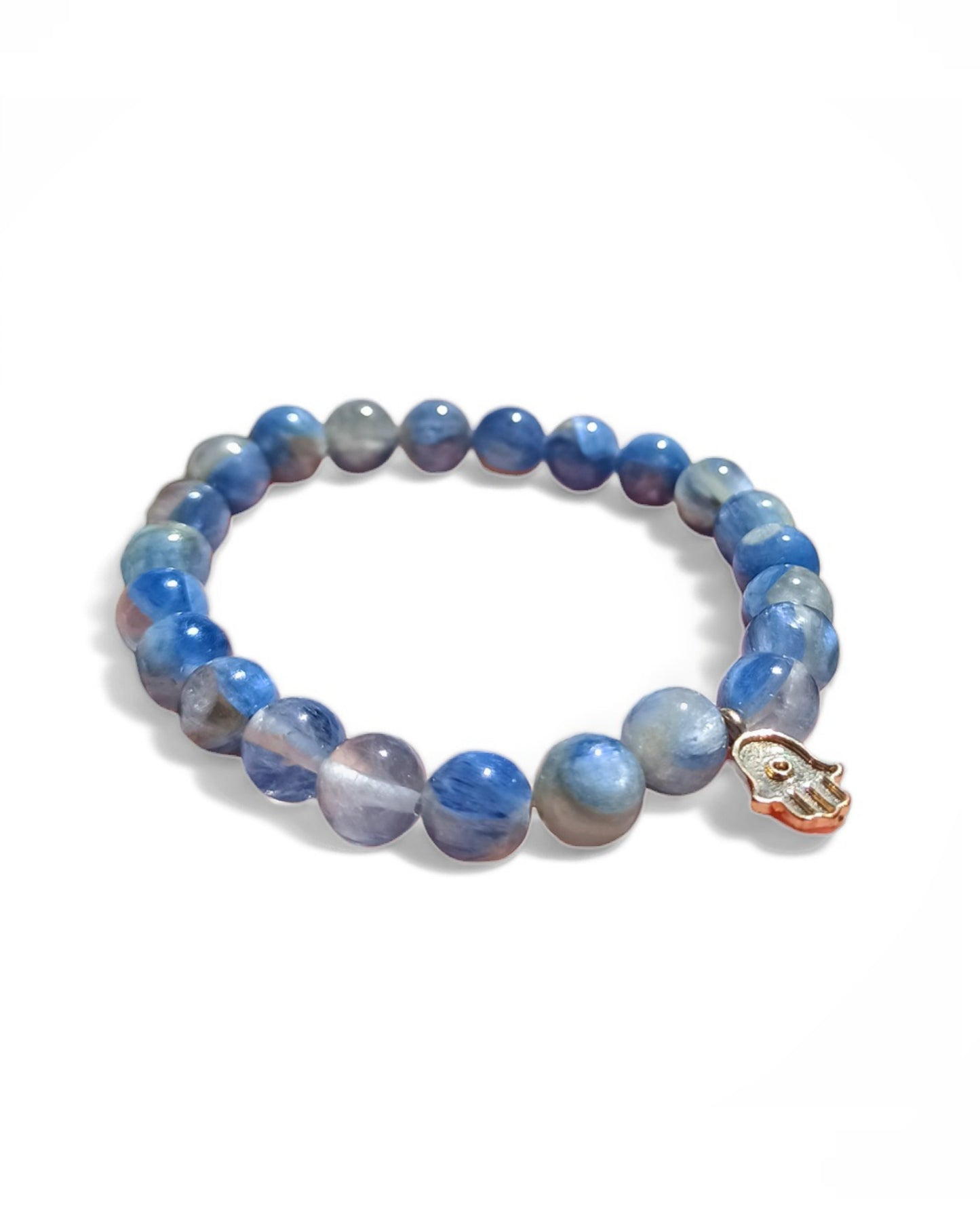 Pulsera cianita azul